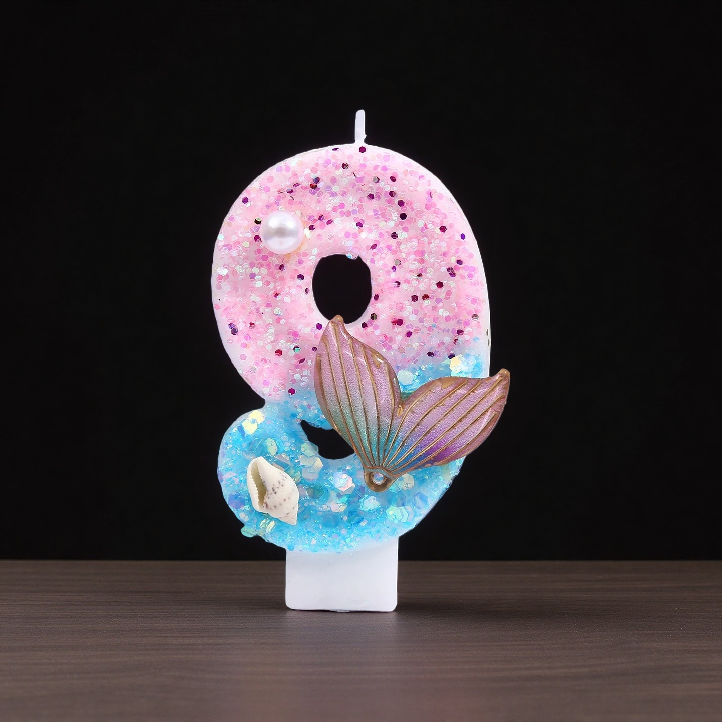 Gradient Blue Shell Pearl Crea - Candle For Supplies บทวิจารณ์และราคา