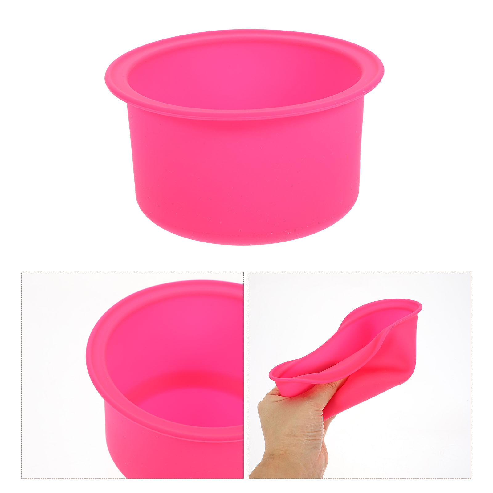 Pink Silicone Wax Melting Pot  - Wax Melting Pot บทวิจารณ์และราคา