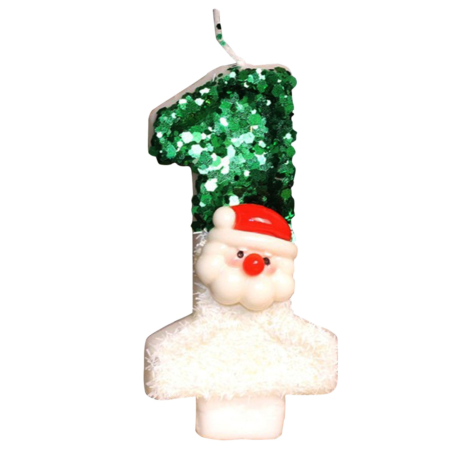 0-9 Numbers Santa Claus Cake C - Candle For Supplies บทวิจารณ์และราคา