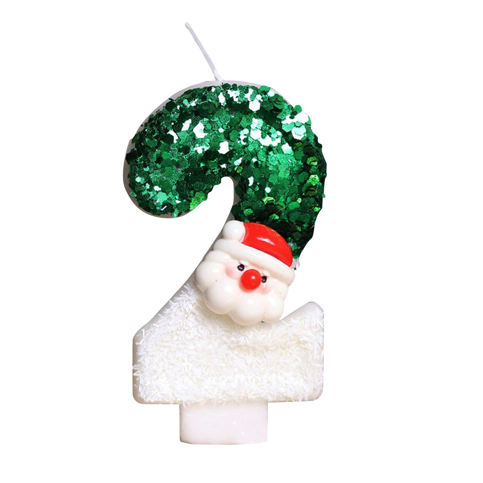 0-9 Numbers Santa Claus Cake C - Candle For Supplies บทวิจารณ์และราคา