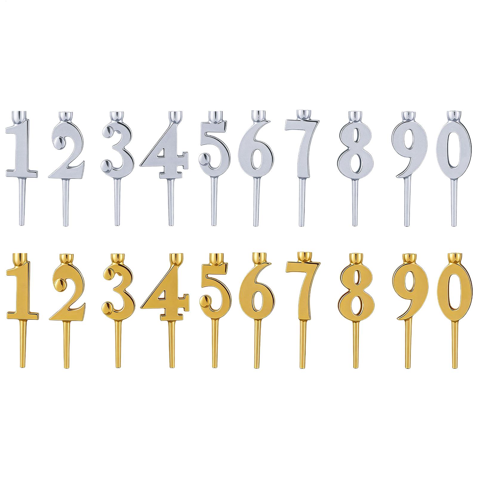 Number Birthday Candle Holders - Candle For Supplies บทวิจารณ์และราคา