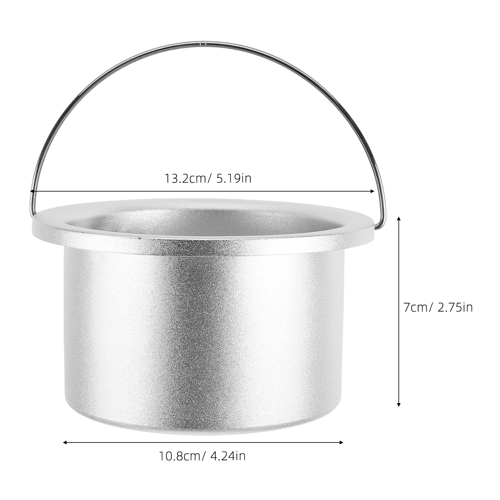 600cc Silver Wax Warmer Replac - Wax Melting Pot บทวิจารณ์และราคา