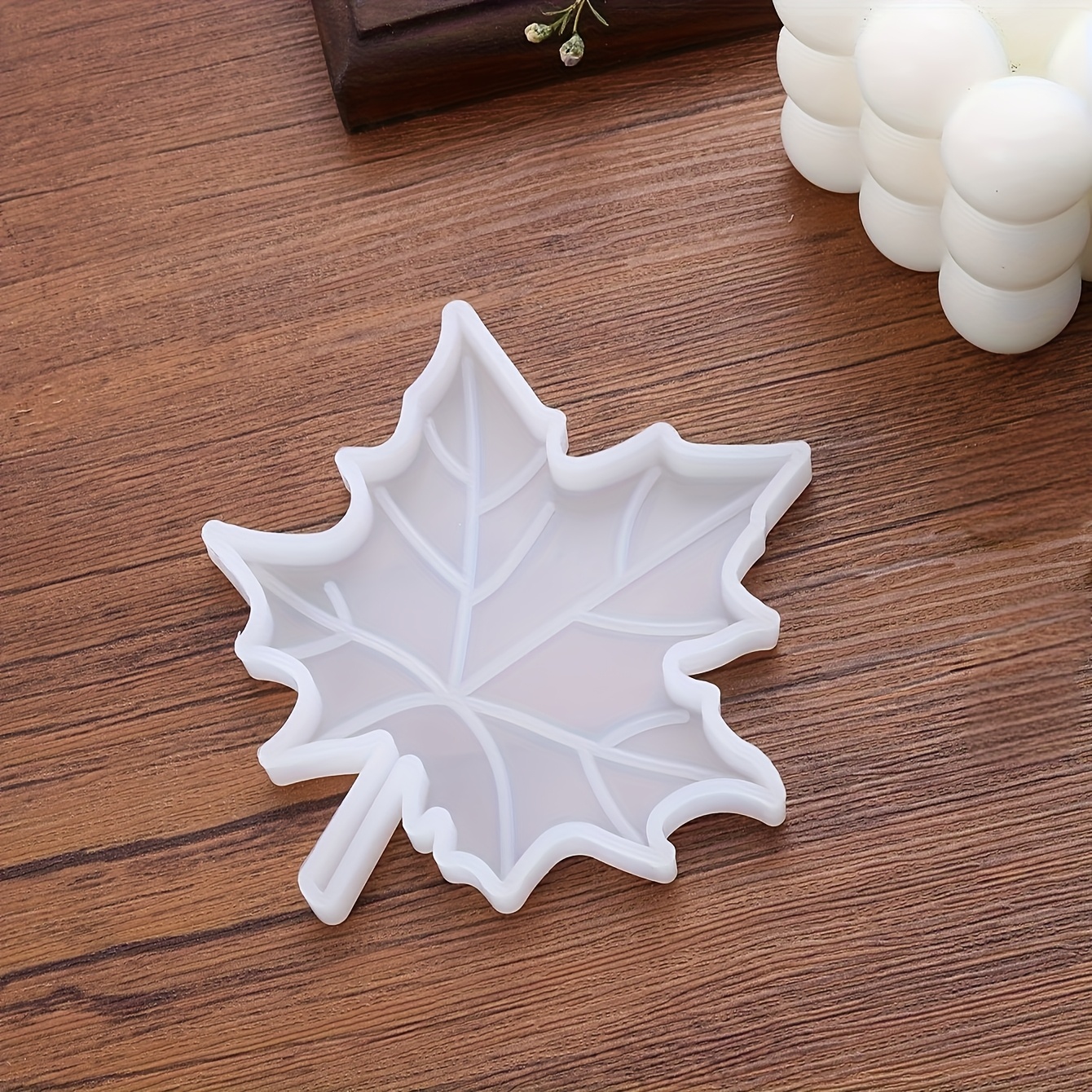 1PC Maple Leaf shaped Silicone - Candle For Supplies บทวิจารณ์และราคา
