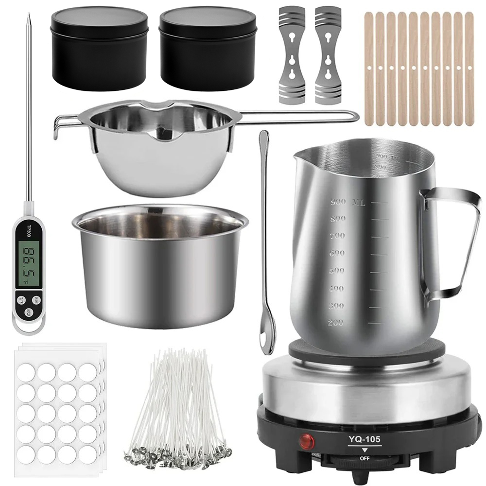 Glintmos DIY Candle Making Kit - Wax Melting Pot บทวิจารณ์และราคา