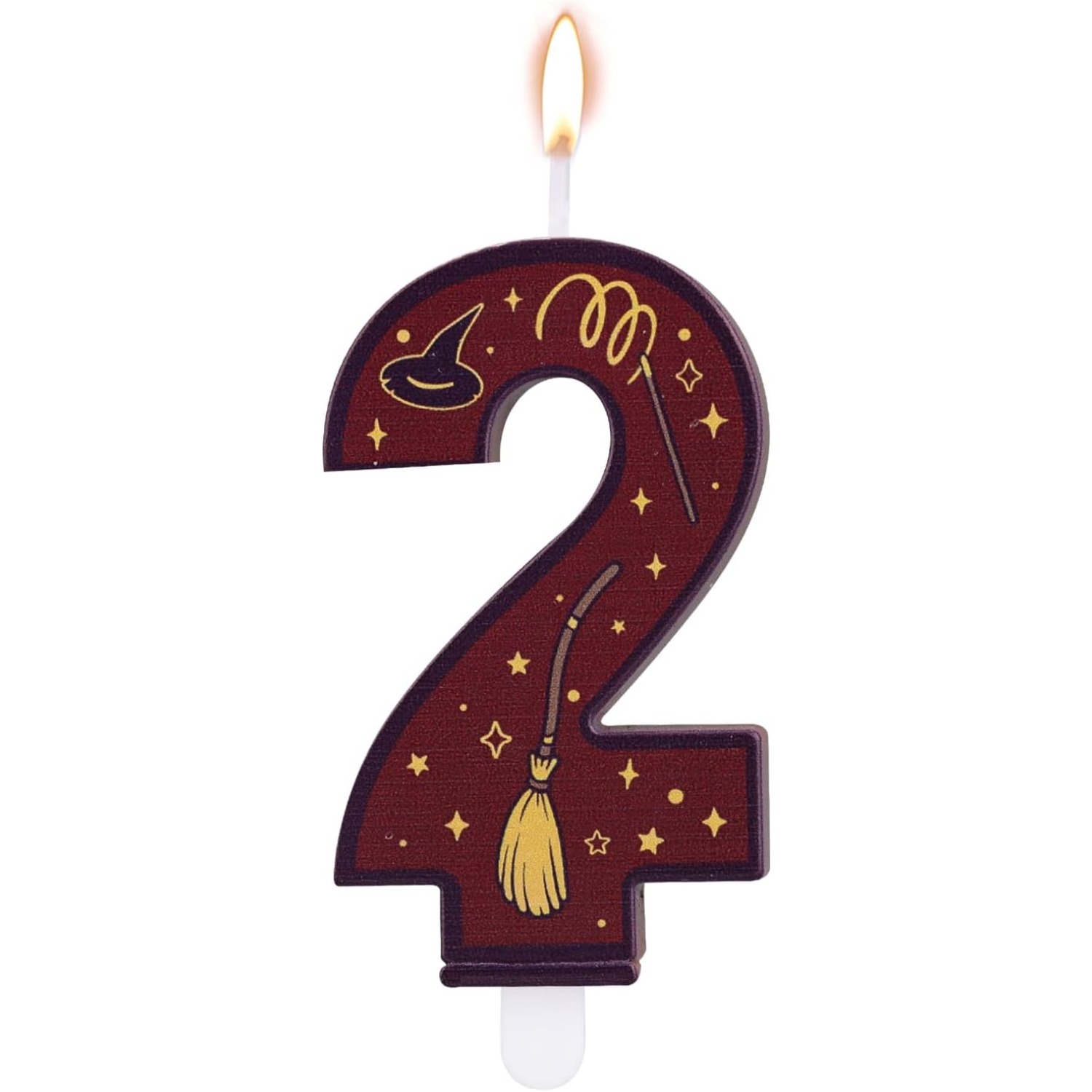 1 Set Number 0-9 Magical Theme - Candle For Supplies บทวิจารณ์และราคา