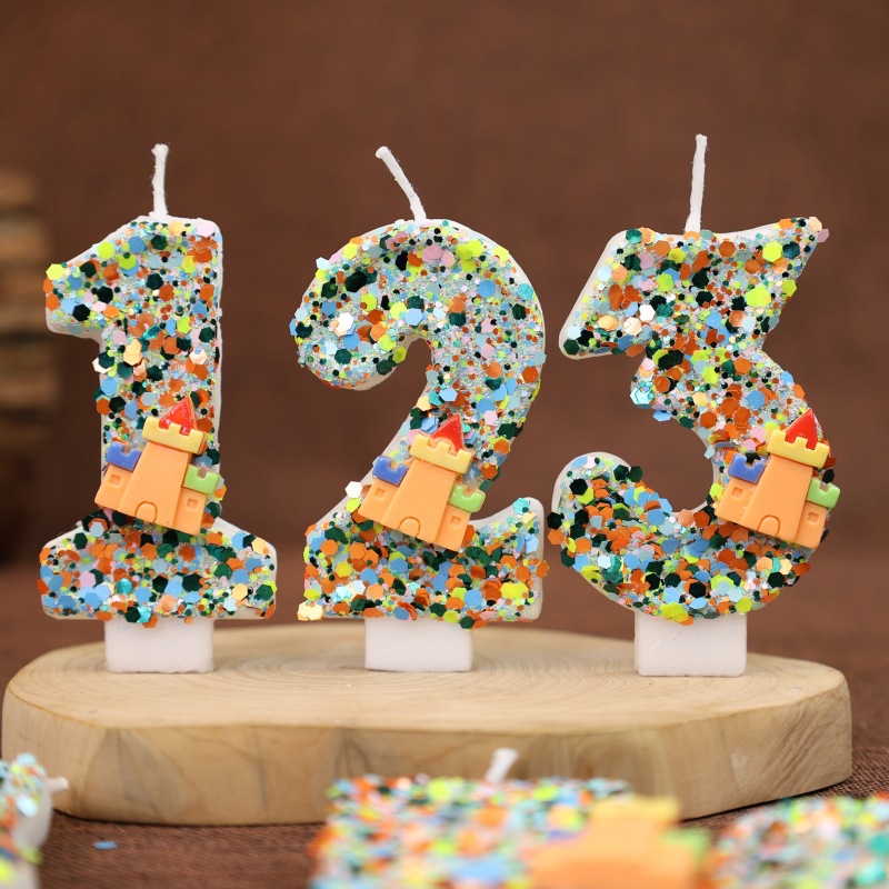 Candles for Birthday Cake Buil - Candle For Supplies บทวิจารณ์และราคา