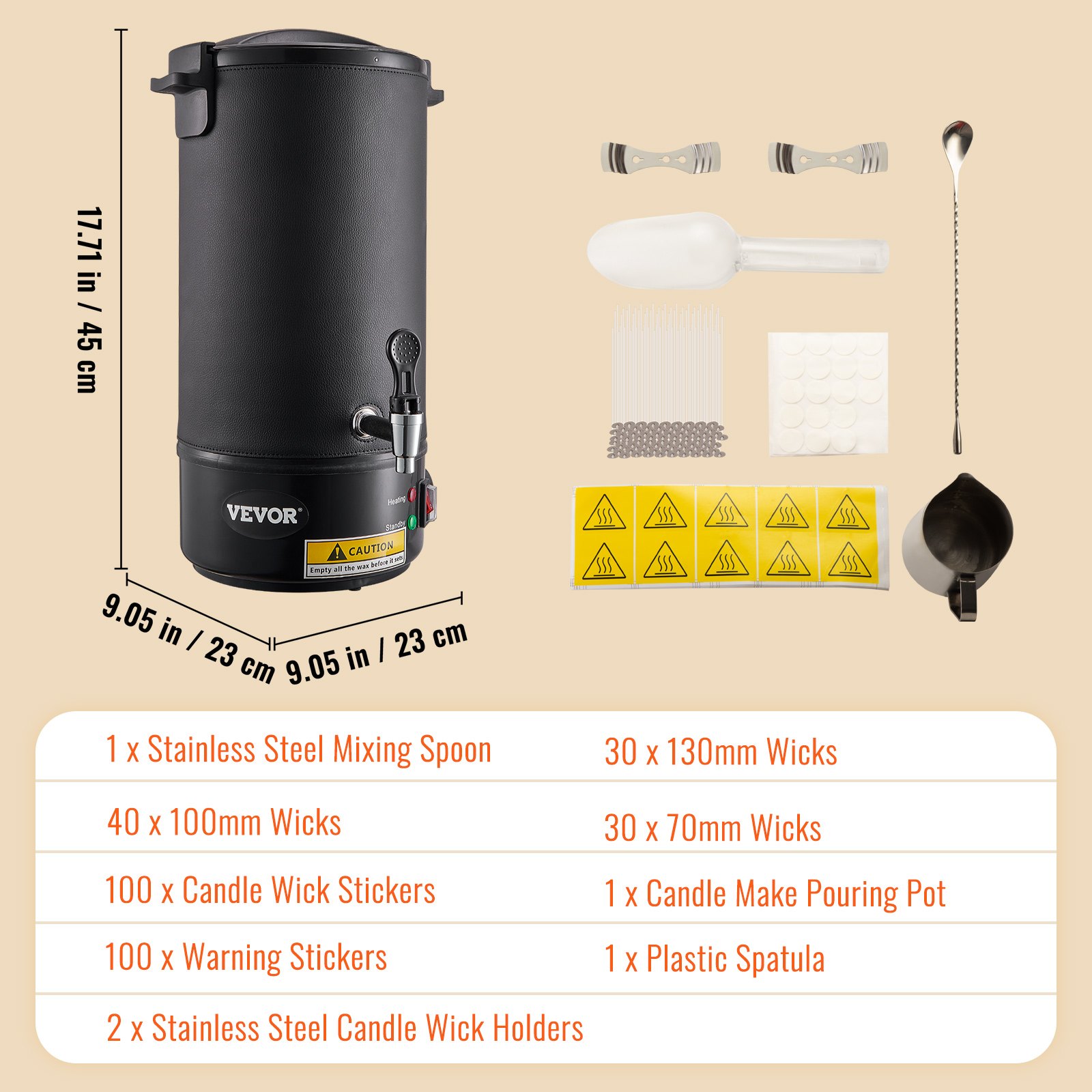 10 L Wax Melter For Candle Mak - Wax Melting Pot บทวิจารณ์และราคา
