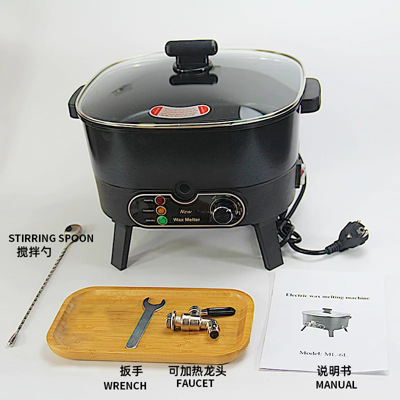 6-Liter Stainless Steel Electr - Wax Melting Pot บทวิจารณ์และราคา