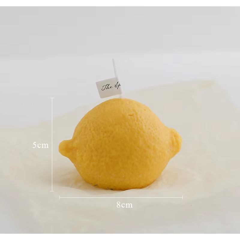 Custom Home Decoration Lemon C - Candle For Supplies บทวิจารณ์และราคา