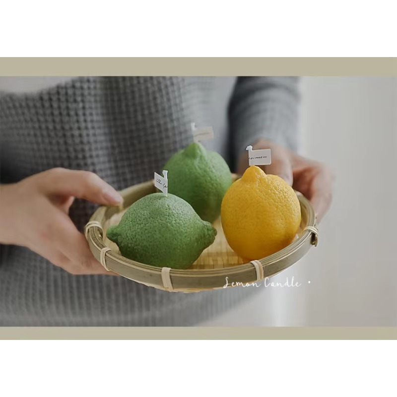 Custom Home Decoration Lemon C - Candle For Supplies บทวิจารณ์และราคา