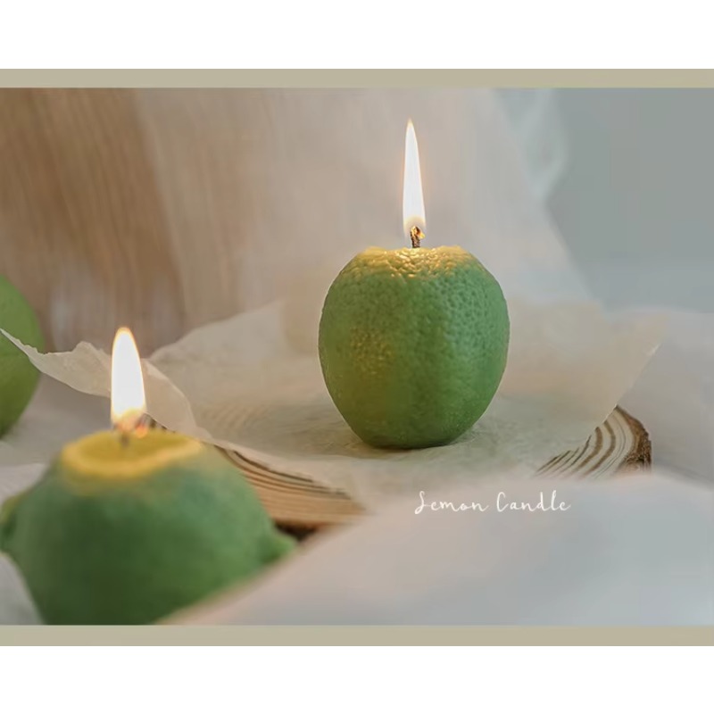 Custom Home Decoration Lemon C - Candle For Supplies บทวิจารณ์และราคา